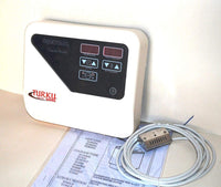 TURKU TU90WD-OD - RESIDENTIAL 9KW 240V WET & DRY SAUNA HEATER STOVE EXTERNAL CON5 DIGITAL CONTROLLER