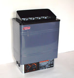 OPEN BOX 9KW TURKU FIRMER STRUCTURE WET & DRY SAUNA SPA HEATER STOVE BUILT-IN CONTROLLER