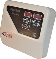 TURKU TU90WD-OD - RESIDENTIAL 9KW 240V WET & DRY SAUNA HEATER STOVE EXTERNAL CON5 DIGITAL CONTROLLER