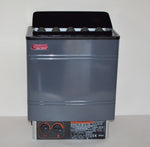 6KW TURKU FIRMER STRUCTURE WET & DRY SAUNA SPA HEATER STOVE BUILT-IN CONTROLLER