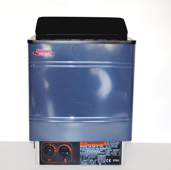 9KW TURKU FIRMER STRUCTURE WET & DRY SAUNA SPA HEATER STOVE BUILT-IN CONTROLLER