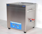 DSA420SE-SK2 20L (5.3GAL) 1120W 40 KHz DIGITAL HEATED INDUSTRIAL STAINLESS STEEL ULTRASONIC PARTS CLEANER WASHER MACHINE WITH INBOARD BASKET AND TOP COVER LID