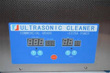 DSA420SE-SK2 20L (5.3GAL) 1120W 40 KHz DIGITAL HEATED INDUSTRIAL STAINLESS STEEL ULTRASONIC PARTS CLEANER WASHER MACHINE WITH INBOARD BASKET AND TOP COVER LID