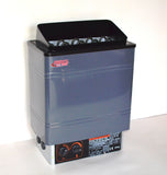9KW TURKU FIRMER STRUCTURE WET & DRY SAUNA SPA HEATER STOVE BUILT-IN CONTROLLER
