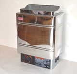 9KW 240V 450 CU.FT STAINLESS-STEEL WET or DRY SAUNA HEATER STOVE DIGITAL CONTROL