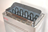 6KW 240V 300 CU.FT STAINLESS-STEEL WET or DRY SAUNA HEATER STOVE DIGITAL CONTROL